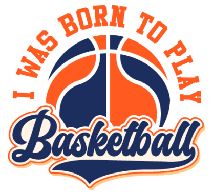 I was born to play basketball free svg file for members, basketball lover hoodie design