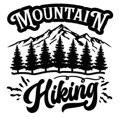 Mountain hiking free svg file for members, adventure svg for hoodie design