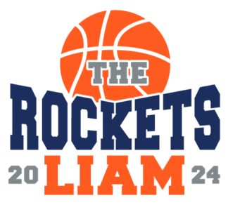The Rockets, custom player name, free svg file for members, basketball team mascot sweatshirt design