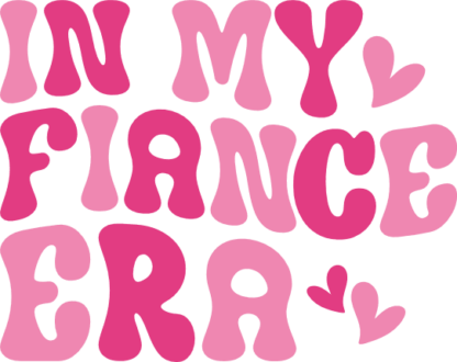 In my fiance era free svg file for members, groom to be t-shirt design