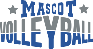 Mascot Volleyball free svg file for members, volleyball fan tshirt design