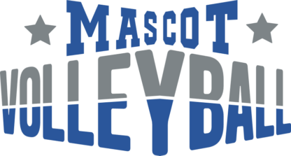 Mascot Volleyball free svg file for members, volleyball fan tshirt design