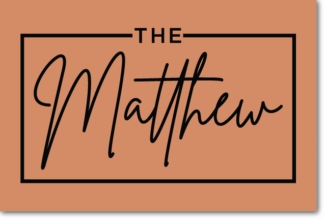 Personalized doormat design free svg file for members, Custom name
