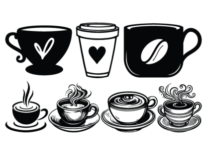 Coffee cup, svg bundle free svg file for members, clipart images, coffee decor