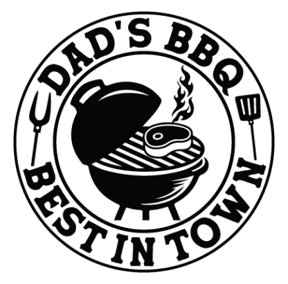 Dad's BBQ best in town free svg file for members, gift for dad, apron design