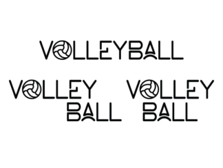Volleyball sign, svg bundle free svg file for members, volleyball fan t-shirt design