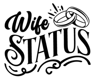 Wife status, wedding free svg file for members