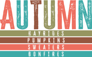 Autumn, hayrides, pumpkins, sweaters, bonfires free svg file for members, fall t-shirt design