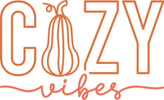Cozy vibes free svg file for members, fall tshirt design
