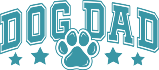 Dog dad free svg file for members, funny tshirt design for dog lover