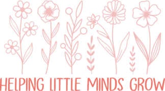 Helping little minds grow free svg file for members, wall decor for teacher