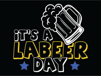 It's a labeer day free svg file for members, funny labor day svg design for sweatshirt