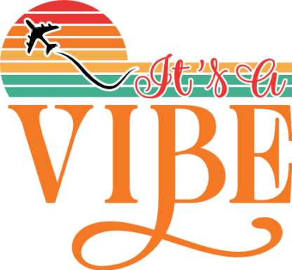 It's a vibe free svg file for members, vacation sweatshirt design