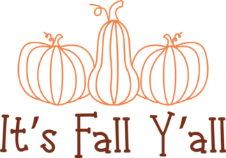 It's fall y'all free svg file for members, farmhouse decor, wall sign