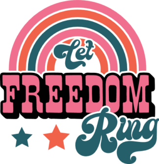 Let freedom ring free svg file for members, 4th july svg design for t-shirt