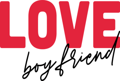 Love boyfriend free svg file for members, boyfriend day tshirt design