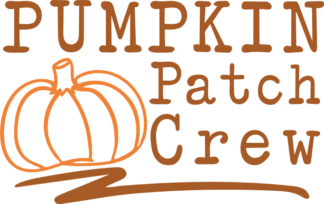 Pumpkin patch crew free svg file for members, autumn t-shirt design