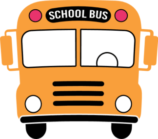 School bus free svg file for members, clipart image, decoration