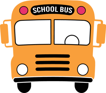 School bus free svg file for members, clipart image, decoration