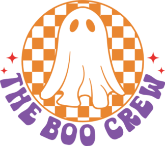 The boo crew, ghost free svg file for members, Halloween t-shirt design