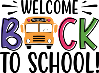 Welcome back to school free svg file for members, school decor, sticker