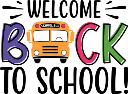 Welcome back to school free svg file for members, school decor, sticker