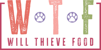 WTF, Will thieve food free svg file for members, funny dog bandana  design