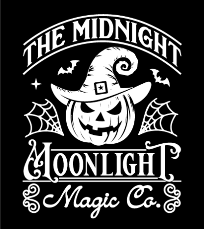 The midnight moonlight magic co. free svg file for members, Halloween wall decor