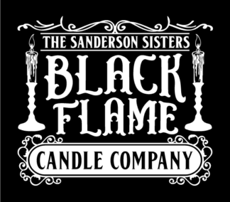 The sanderson sisters black flame candle company free svg file for members, Halloween sign