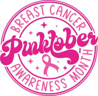 Breast cancer awareness month pinktober free svg file for members, svg design for tshirt