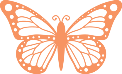 Butterfly clipart image free svg file for members, wall art, vinyl decal, decor