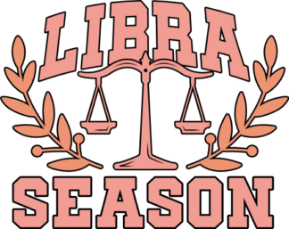 Libra season free svg file for members, Birthday tshirt design