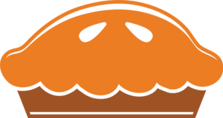 Pumpkin pie clipart image free svg file for members, thanksgiving day decor, sticker