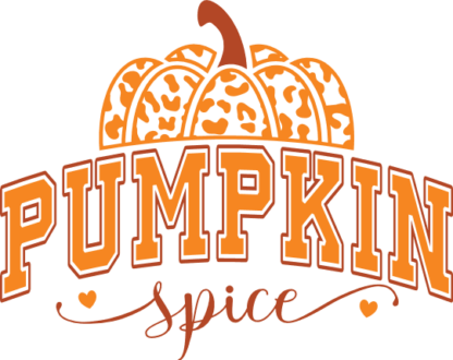 Pumpkin spice, leopard skin half pumpkin free svg file for members, fall tshirt design