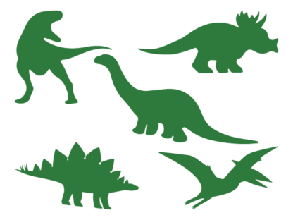 Dinosaur bundle Free Svg for members, T-Rex, brontosaurus, triceratops, Dinosaur silhouette