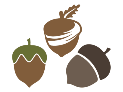 Acorn Nuts clipart image, autumn free svg bundle for members, decorative elements