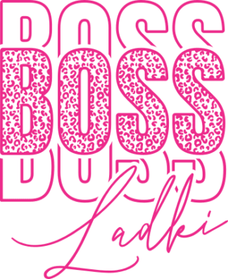 Boss ladki, Girl boss day free svg file for members, leopard print tshirt design