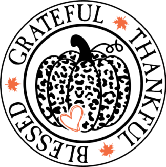 Grateful Thankful Blessed Free SVG File for Members - Thanksgiving day svg for sweatshirt