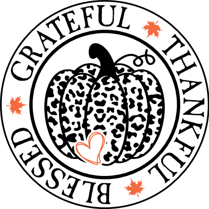 Grateful Thankful Blessed Free SVG File for Members - Thanksgiving day svg for sweatshirt