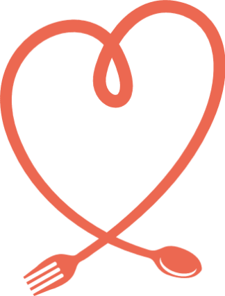 Heart Shaped Spoon and Fork Free SVG File for Members - clipart image, Kitchen decor