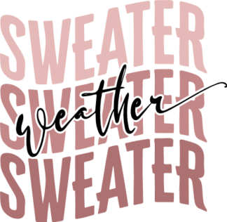 Fall SVG Design for hoodie, Sweater Weather, echo text, Free SVG File for Members