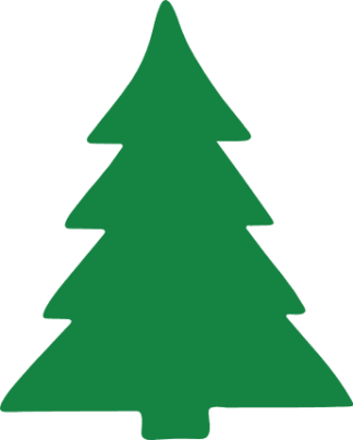 Spruce Tree Free SVG File for Members - Clipart Image, decorative element