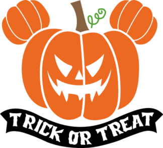 Trick or treat free svg file for members, scary pumpkin, halloween tshirt design