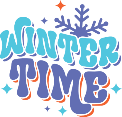 Winter Time Free SVG File for Members - Sweatshirt Design