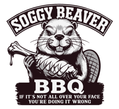 Soggy Beaver BBQ Free SVG File for Members - Funny bbq tshirt design