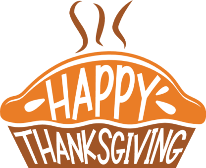 Happy thanksgiving, pumpkin pie Free SVG File for Members - thanksgiving day decor
