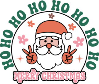 Ho ho ho merry christmas Free SVG File for Members - Christmas tshirt design