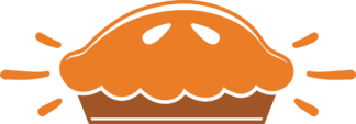 Pumpkin pie Free SVG File for Members - Thanksgiving Day Clipart Image