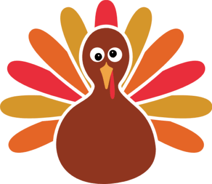 Thanksgiving day clipart image, Turkey - Free SVG File for Members