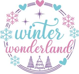 Winter wonderland Free SVG File for Members - Christmas tshirt design